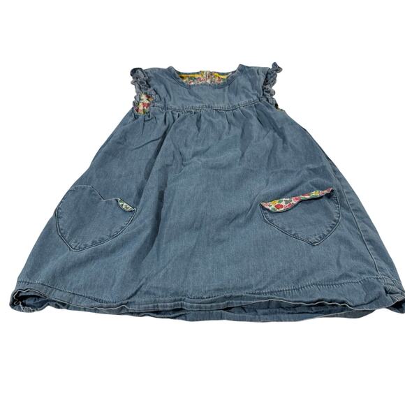 Mini Boden Other - Mini Boden Toddler Girl 2-3Y Dress with Floral Accents